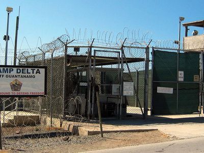 internment facility, Camp Delta, Guantánamo Bay, Cuba