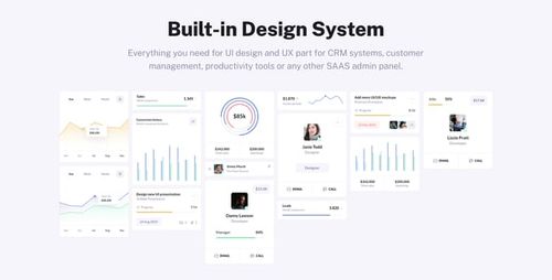 BetaCRM - UI Kit for SaaS Admin Dashboards