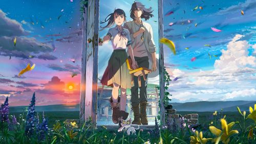 新海誠《鈴芽之旅》中的「蚯蚓」名稱、鎖門咒語、公路旅行地點都有特別涵義。（圖／翻攝自推特–映画『すずめの戸締まり』公式）