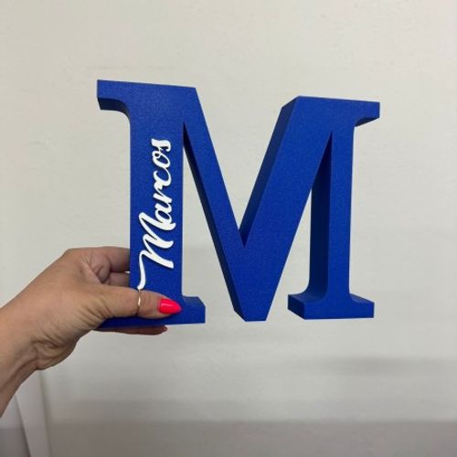 Letras 3D personalizadas con nombre – Decoración única para eventos y habitaciones