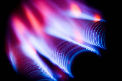 Hot Furnace flames gasoline fire stock pictures, royalty-free photos & images