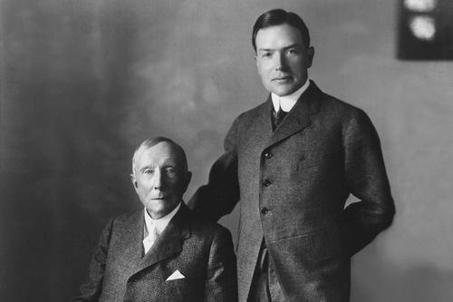 John David Rockefeller, Jr. and Sr.