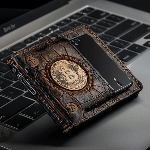Photo a secure cold storage wallet for holding cryptocurrencies