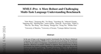 Paper page - MMLU-Pro: A More Robust and Challenging Multi-Task Language Understanding Benchmark
