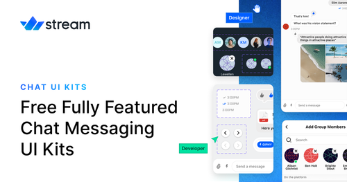 Free Chat/Messaging UI Kits for Your Website or App