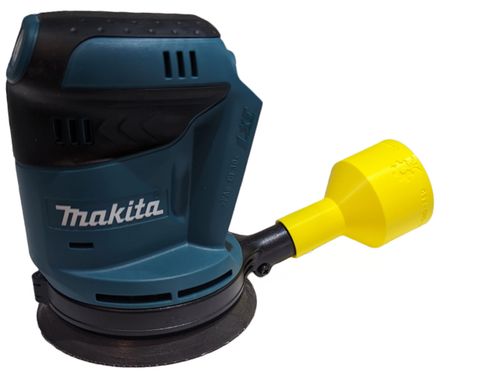 Vacuum Adapter for Makita Sanders - Multiple Sizes - Dust Collection - Galactic Gadgets (2-1/2in - Yellow)