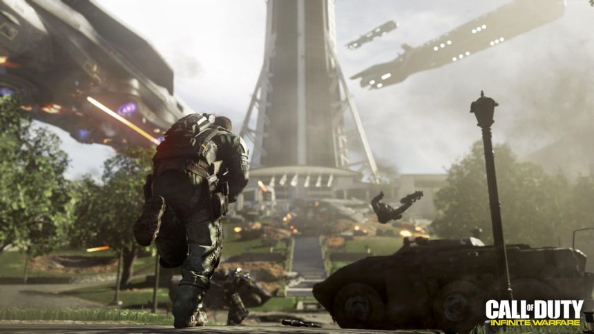 Wallpaper Call of Duty: Infinite Warfare, shooter, PC, PS 4, Xbox