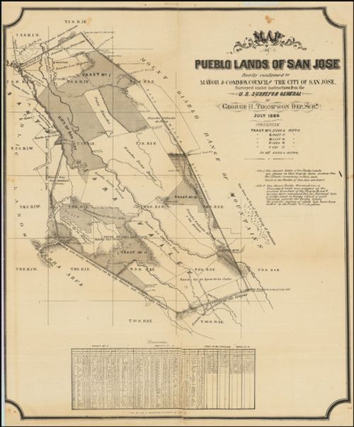 89-San Francisco & Bay Area and Other California Cities Map By George Holbrook Baker  / George