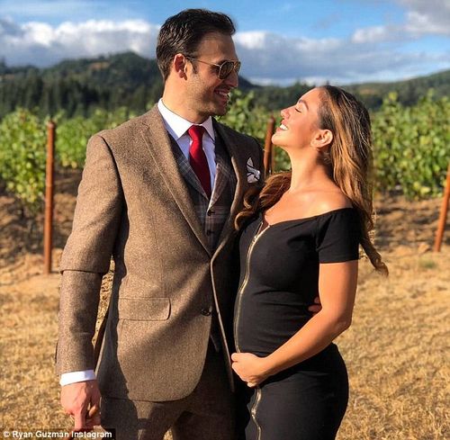 Baby bump unveiled: Ryan Guzman and Chrysti Ane announced on Instagram Monday they are having their first baby, although they do not yet know the gender