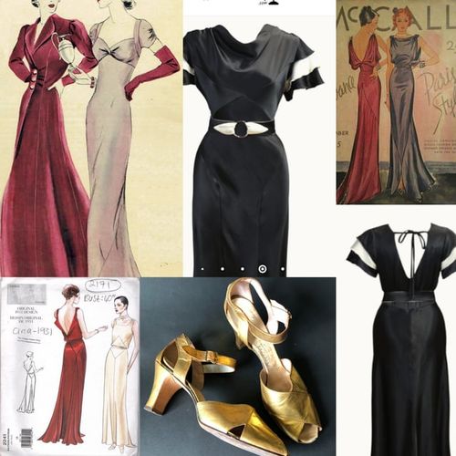 r/VintageFashion - 1930s(ish) evening wear