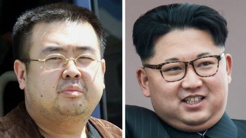 Kim Jong-Nam (à gauche) et son demi-frère, le dirigeant nord-coréen Kim Jong-un (à droite).