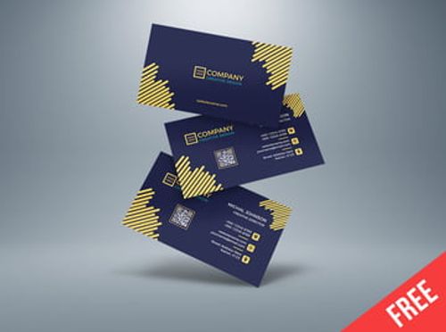Free Business Card Template for Adobe Illustrator