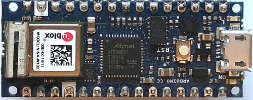Arduino Nano 33 IoT board with ATSAMD21G18 MCU