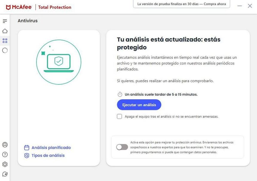 Análisis McAfee - 2