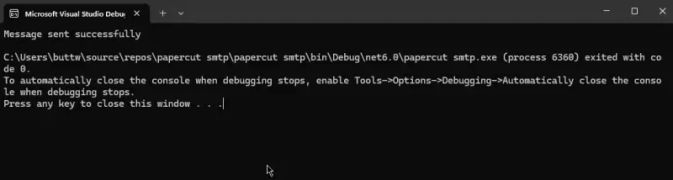 SMTP in C#
