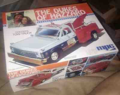 MPC The Dukes of Hazzard Cooters Tow Truck Model Kit Sealed contents Vintage