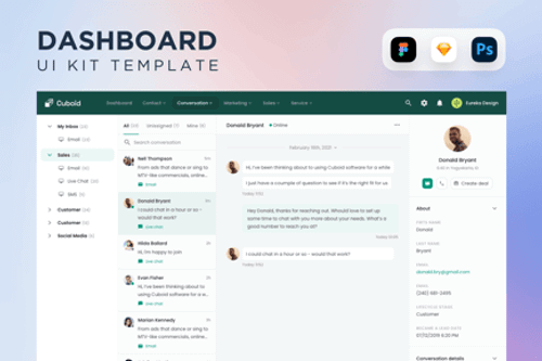 Preview: Chat Conversation UI Component