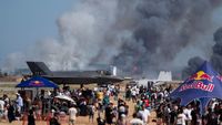 Two pilots die in Greek military jet crash | World News | Sky News