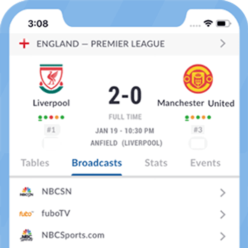 Live Soccer TV App