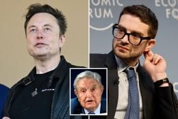 Here's why Elon Musk is 'curious to meet' left-wing billionaire Alex Soros