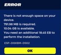 r/mildlyinfuriating - Apparently I need a data lab worth of storage for this download