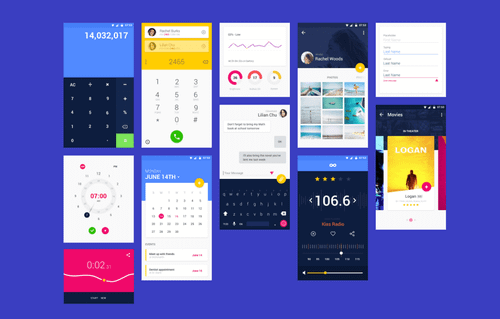 Free Mobile Material UI Kit