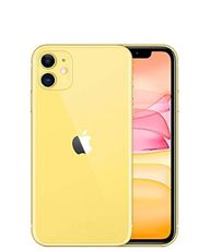 Apple iPhone 11, US Version, 128GB, Yellow - Unlocked (Renewed)