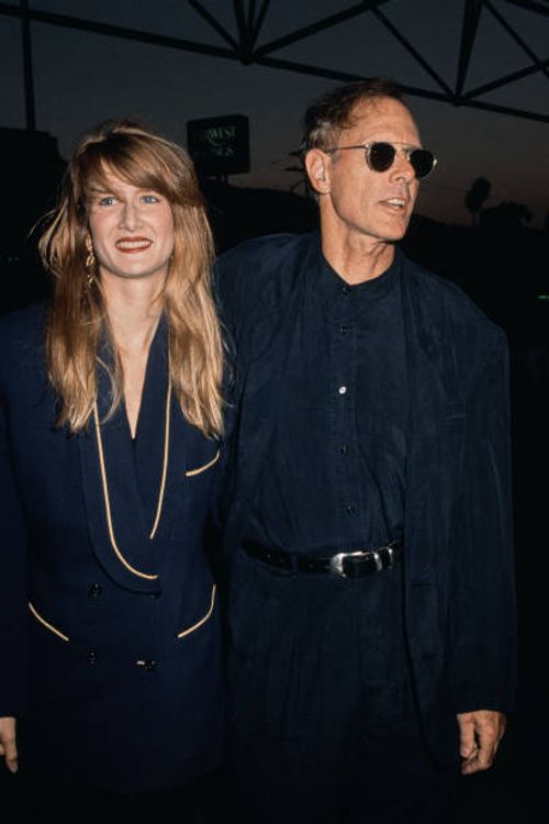 American actors Laura Dern and her father Bruce Dern attend the premiere of 'After Dark, My Sweet' at the Director's Guild Theater in Hollywood,...