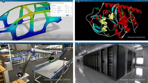 达索系统携手 NVIDIA 构建新一代工业 AI 平台