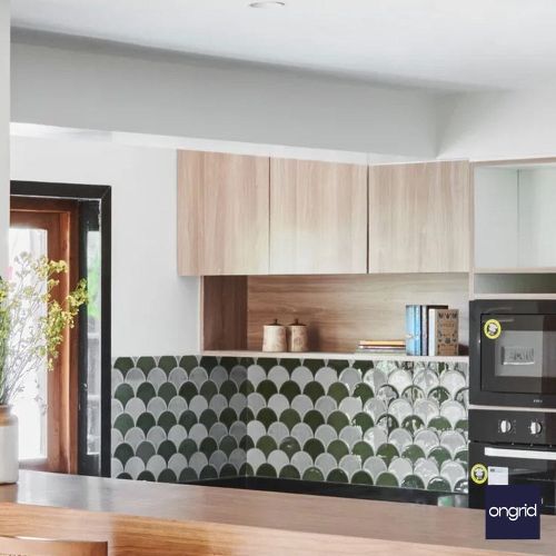 Contemporary Kitchen Design: Sleek and Modern | 13' x 12' ongrid.design