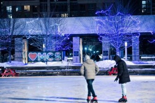 Celebration Square Ice Skating Rink