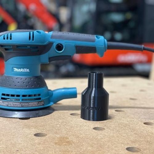 Makita Sander to 1 7/8 Vacuum Hose Adapter - BO5041K, BO5030K, XOB01Z, BO4556