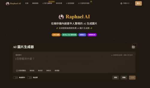 AI生成圖網站推薦 Raphael AI