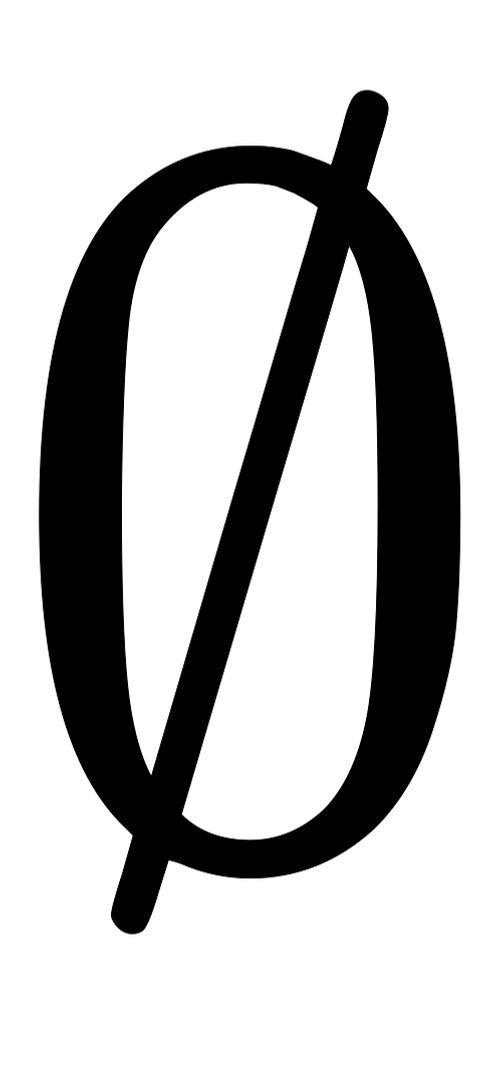 {\displaystyle \emptyset }