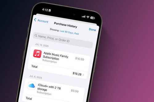 Review Your Purchase History on iPhone