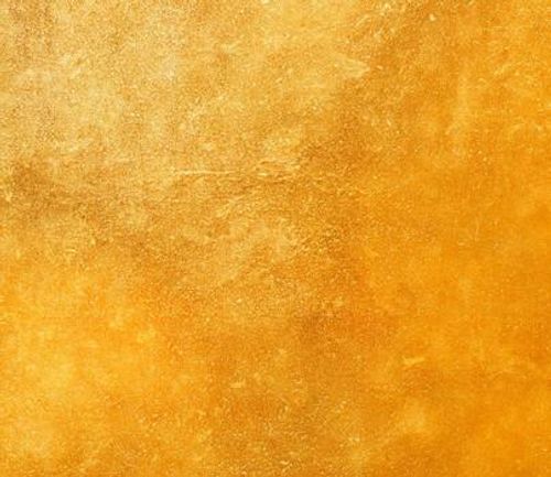 Shiny Yellow Gold Foil Leaf Texture Background photo