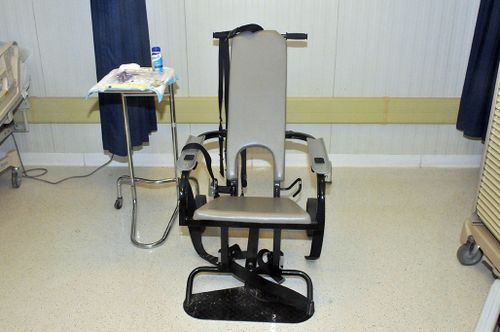 Guantanamo force feeding restraint chair 2013