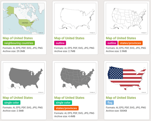 r/graphic_design - Free Vector Maps Resource
