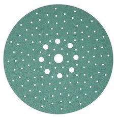 Serious Grit - 225mm 9-Hole 40 Grit Drywall Sanding Discs - Fits Festool Planex LHS 225 Sanders - Heavy-Duty Hook & Loop Film Abrasives - Dust-Free Multi-Hole Drywall Sander Sandpaper - 15 Pack