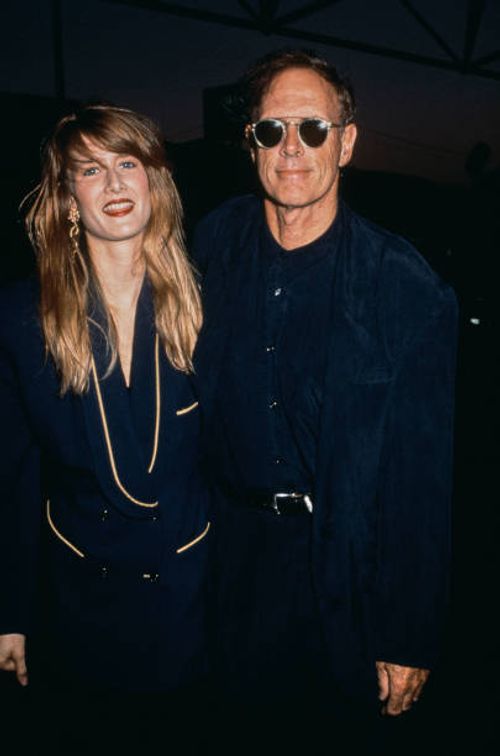 American actors Laura Dern and her father Bruce Dern attending the premiere of 'After Dark, My Sweet' at the Director's Guild Theater in Hollywood,...