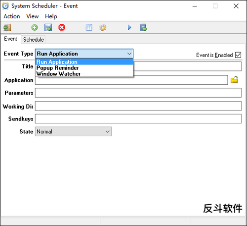 System Scheduler - Windows 系统任务计划器丨www.apprcn.com 反斗软件