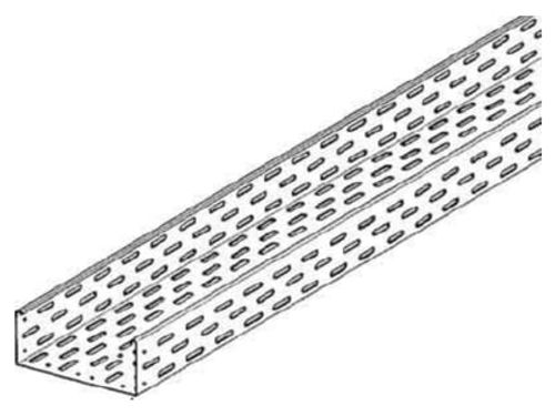 Reducing-/end piece for cable tray, 85x400 mm