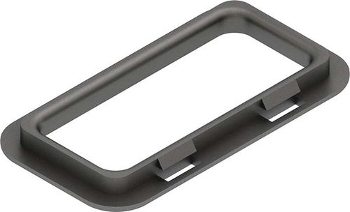 Cable protection ring, with UV protection, 24x58 mm, black, box qty 20