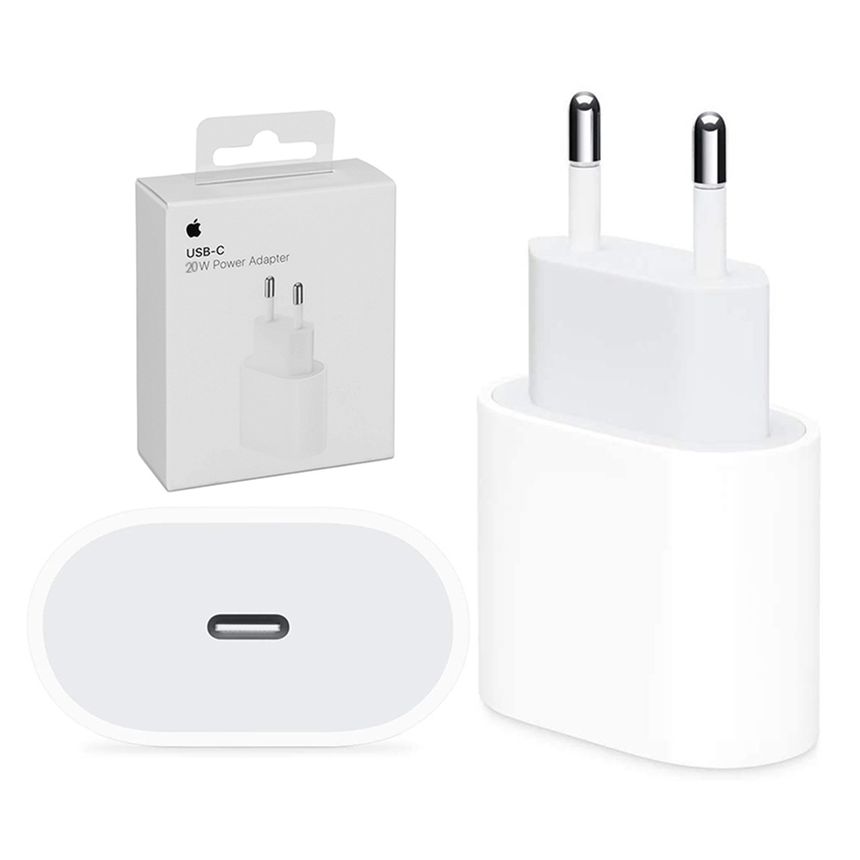Cargador de pared a USB-c 20w para iphone ipad