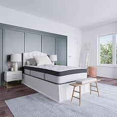 EMMA + OLIVER Astor 12 Inch CertiPUR-US Certified Hybrid Pocket Spring Mattress, Twin Mattress in a Box