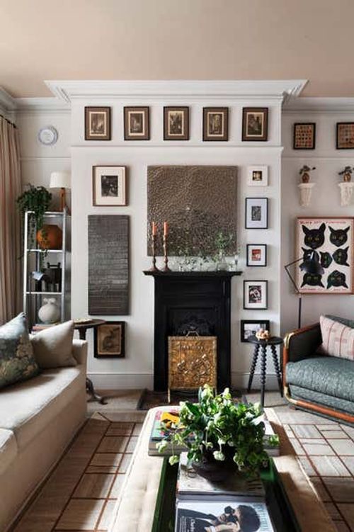 Victorian Apartment Living Room. ALBERT PALACE  by Christian Bense Limited.