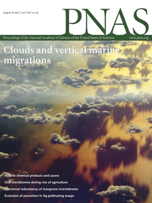 The cover image for PNAS Vol.118; No.32
