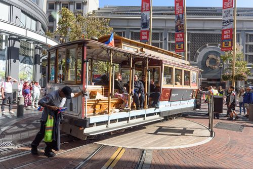 Powell Street Cable Car Turnaround