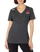 Reebok UFC Women's Walkout Jersey Franchise, Black-Black, Large