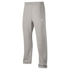 Nike Club Swoosh Men's Fleece Sweatpants Pants Classic Fit - Small - Light Heather Grey